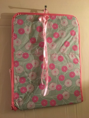 Folding toiletry bag flowers - toiletry,