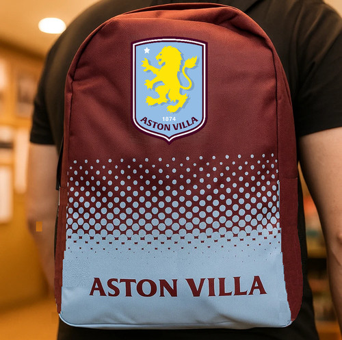 Aston villa backpack fade - backpack,