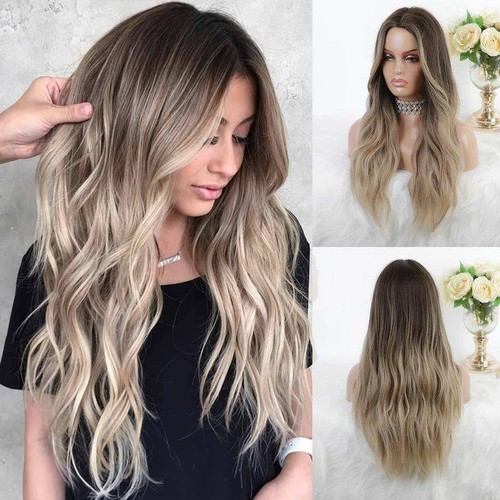 Long curly wavy ombre - long,