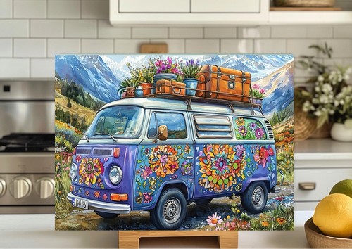 Size camper van hippy - vw,