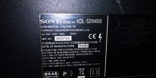 Sony bravia kdl 52w5500 - sony, 52
