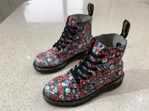 Martens floral boots - martens, 4