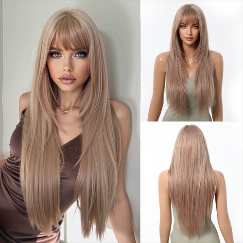 Long straight black - black, with