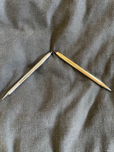Two vintage cross pens used - two,