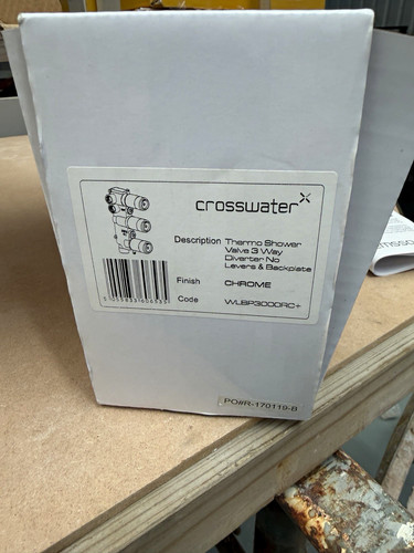 Crosswater thermostatic shower - crosswater,