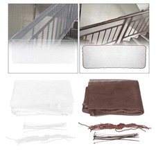 Large Size Safety  Net Child Guard Kids Baby Stair Balcony Deck Gate Doorways