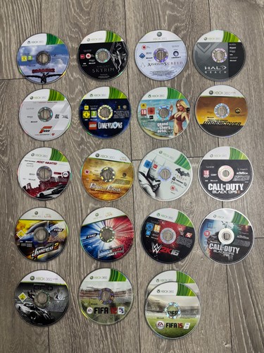 Xbox 360 disc only games - xbox,