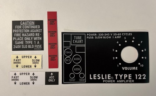 Leslie speaker 122 - speaker,