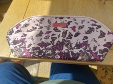 Ted Baker large Butterfly Cosmetic Toiletrie Vanity Make Up Bag New