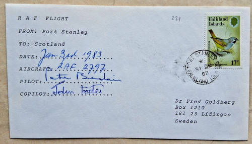 Falkland islands 1982 - islands, cover
