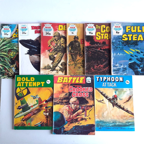 War picture library comic - war,