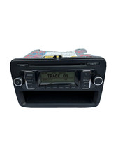 VW RCD210 Passat Touran Golf Caddy Stereo Radio CD MP3 Player TESTED with CODE