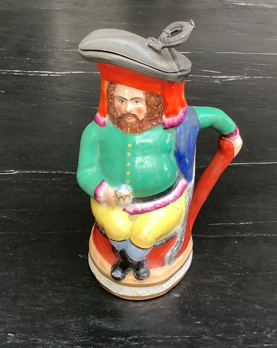 Victorian staffordshire toby - staffordshire,