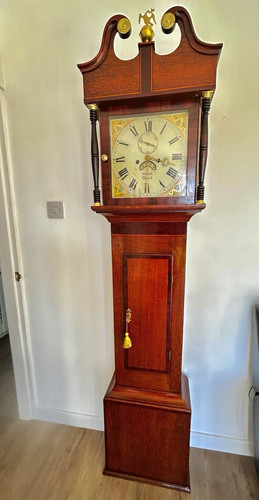 Antique longcase grandfather - antique,