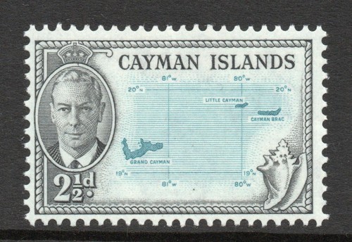 Cayman islands 1950 d - cayman,