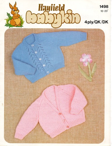 Hayfield baby knitting - baby,