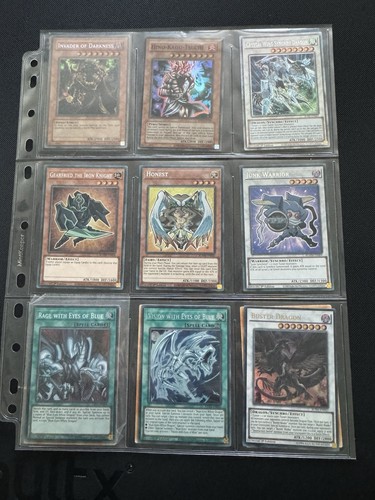 Binder page of - yu-gi-oh, cards