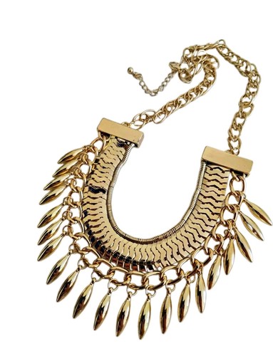 Gold tone bohemian - gold, statement