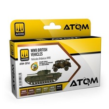 Atom WW2 British Vehicles Set