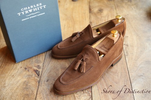 Charles tyrwhitt brown suede - charles,