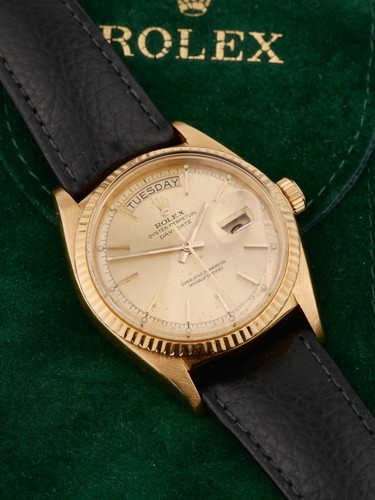 18ct gold rolex day date - rolex,
