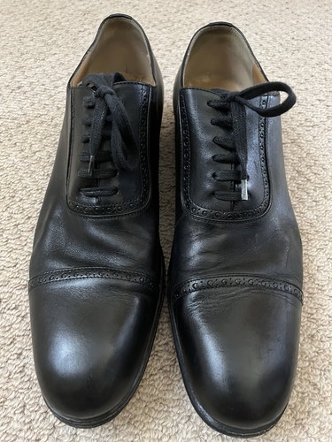 Gucci brogue black leather - black,