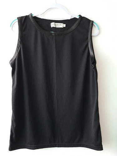 Paramour black sleeveless - paramour, top