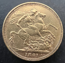 1891-S Queen Victoria Gold