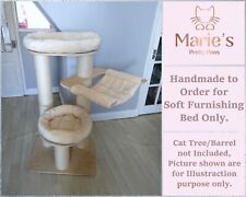 IVORY CREAM, Pet Cat Tree Bed Replacement for Natural Paradise AMARYLLIS L