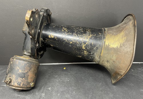 Vintage klaxon horn brass - horn,