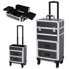 Art Nail Storage Box Cosmetics Case Hair Dresser Makeup Artist Trolley Case Pro