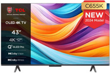 TCL 43INCH SMART TV ANDROID 4K