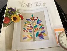 Lesley Teares Funky Family Tree Design Cross stitch chart Only / 912