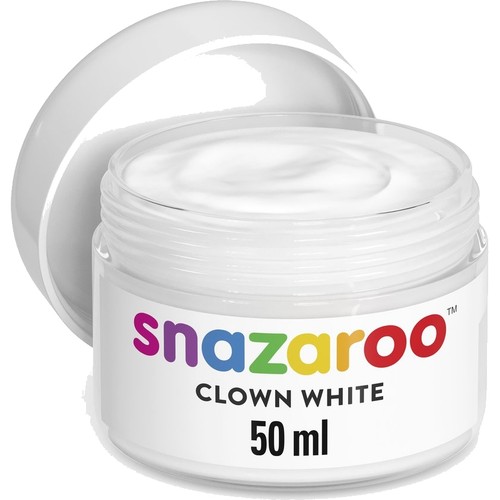 Snazaroo clown white face - snazaroo,