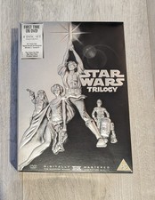 Star Wars Trilogy DVD Box Set Episode IV,  V, VI 2004 4-Disc With Storage Box