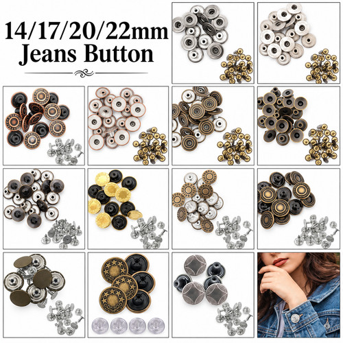 Diy jeans buttons - jeans,