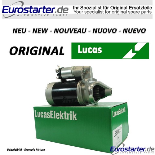 Starter lucas new genuine - lucas,