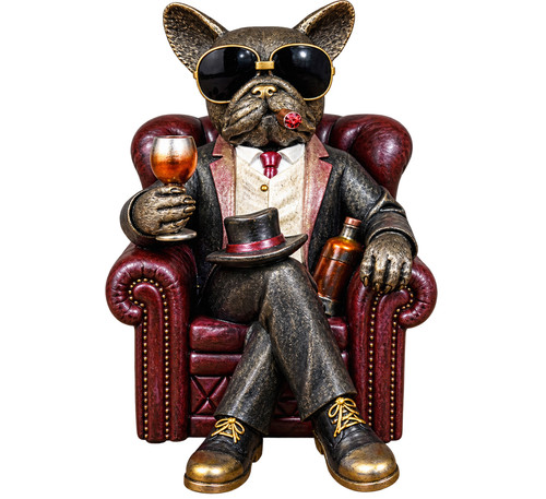 Gentleman bulldog dog - gentleman,