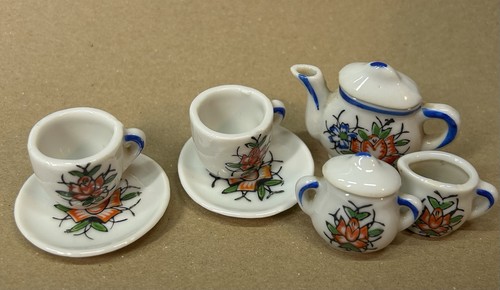 Vintage miniature tea set jug - vintage,