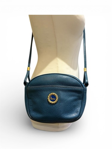 Vintage lancel paris teal - teal, blue