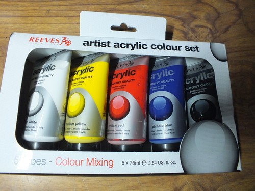 Large 75ml reeves - 5,