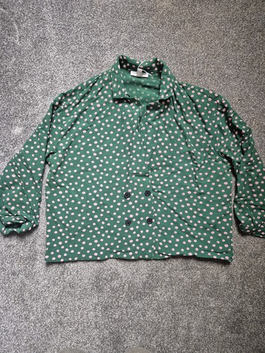 Topshop green pink polka - topshop, dot