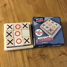 Retro Wooden noughts and
