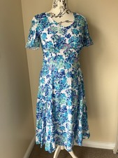 Tina Taylor Dress Size 12 Blue