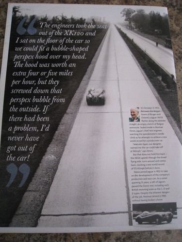 Jaguar xk120 norman dewis - xk120,