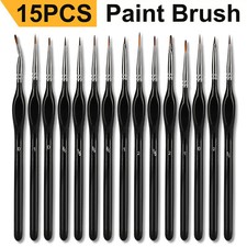 15PCS Miniature Paint Brushes