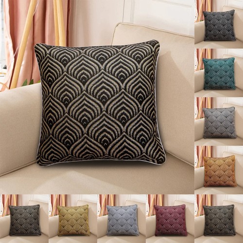 Modern jacquard cushion cover - jacquard,
