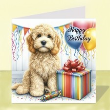Cockapoo Dog Birthday