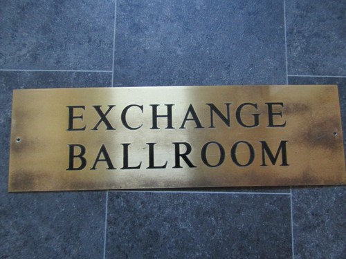 Large vintage heavy - large, brass
