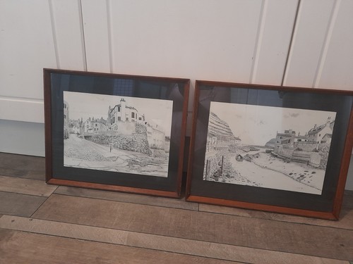 Pair framed - of,